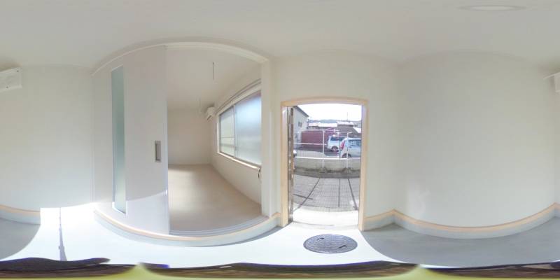 パノラマ画像玄関