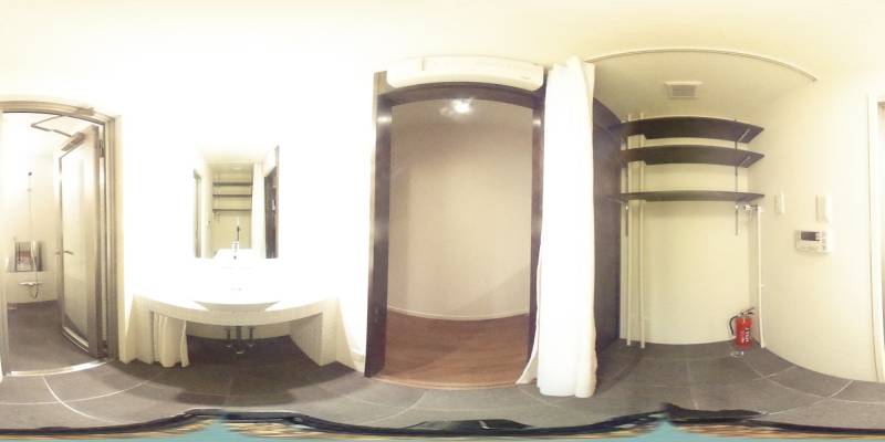 パノラマ画像洗面所