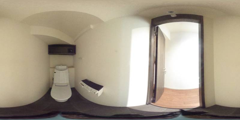 パノラマ画像トイレ