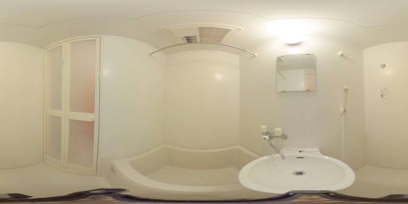 パノラマ画像バスルーム