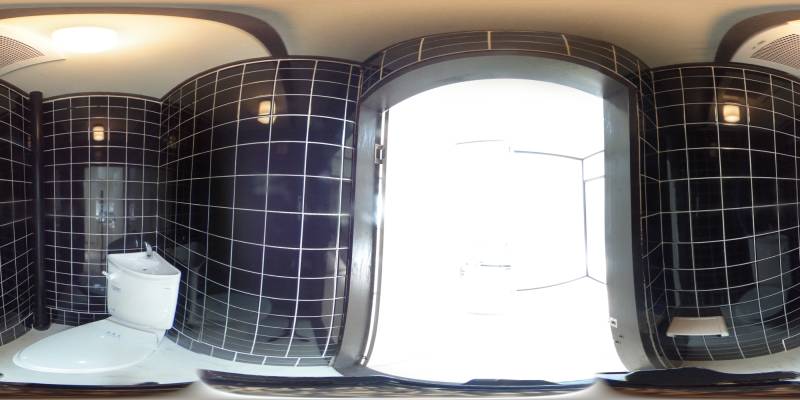 パノラマ画像トイレ