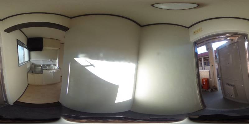 パノラマ画像玄関