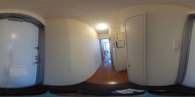 パノラマ画像玄関