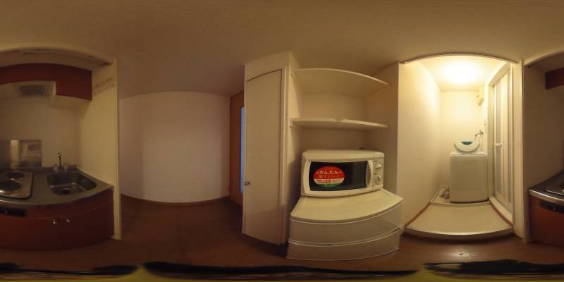 パノラマ画像キッチン