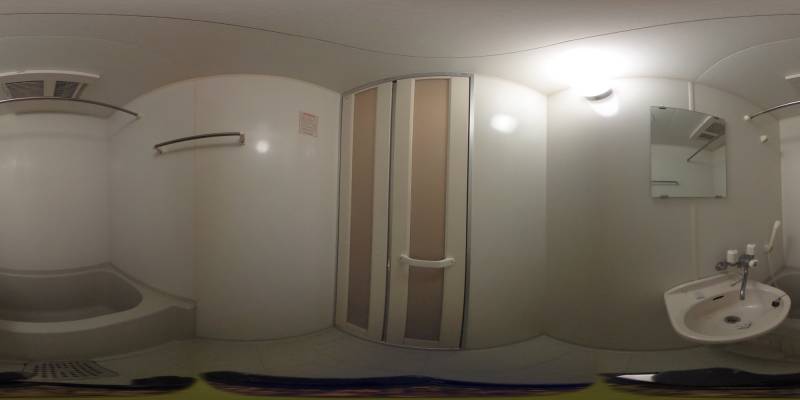 パノラマ画像バスルーム