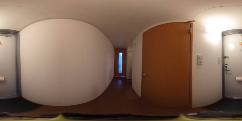 パノラマ画像玄関