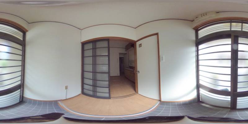 パノラマ画像玄関
