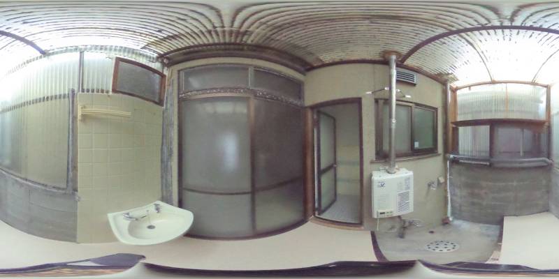 パノラマ画像洗面所