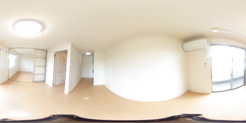 パノラマ画像リビング