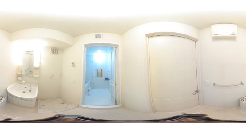 パノラマ画像洗面所