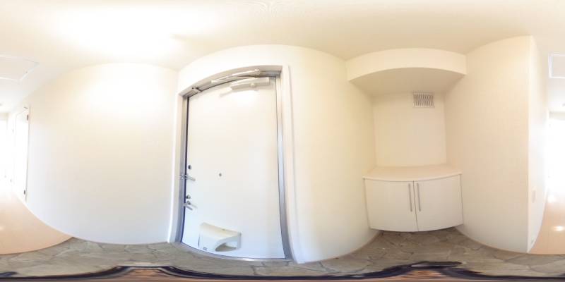 パノラマ画像玄関