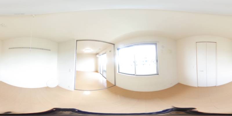 パノラマ画像洋室