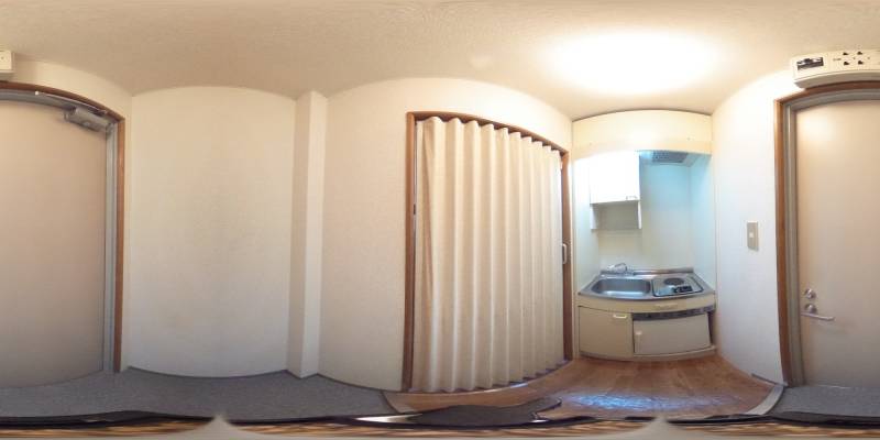 パノラマ画像玄関