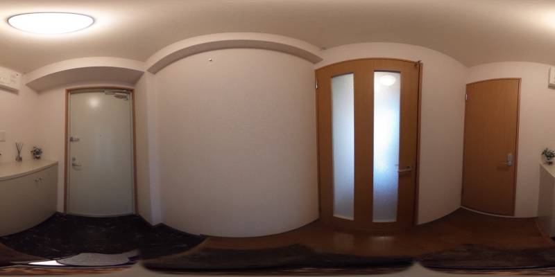 パノラマ画像玄関