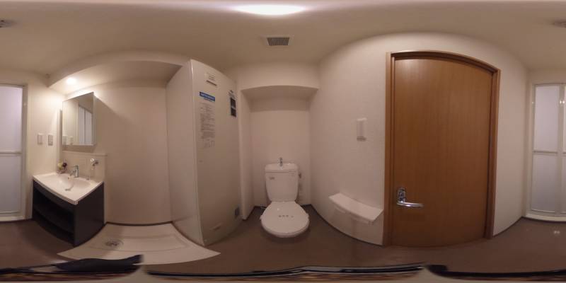 パノラマ画像トイレ