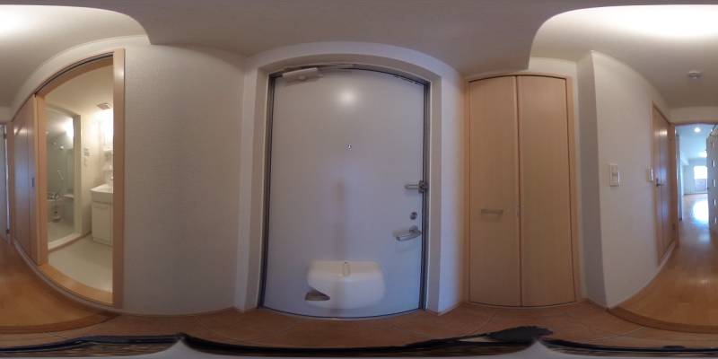 パノラマ画像玄関