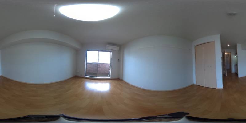 パノラマ画像洋室