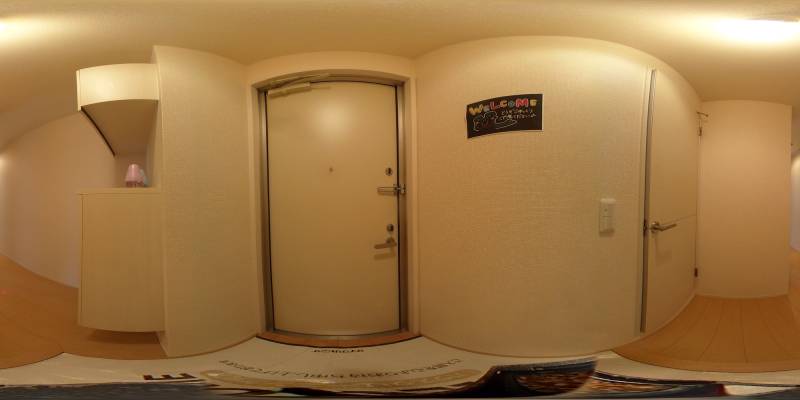 パノラマ画像玄関
