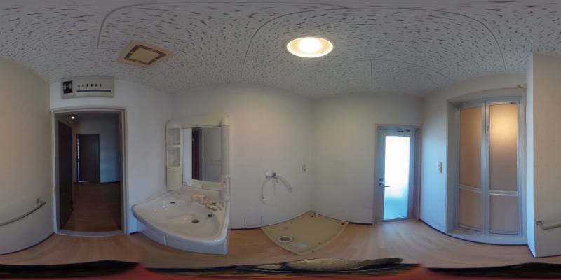 パノラマ画像洗面所