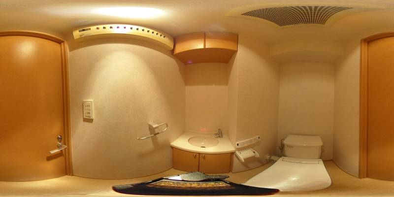 パノラマ画像トイレ