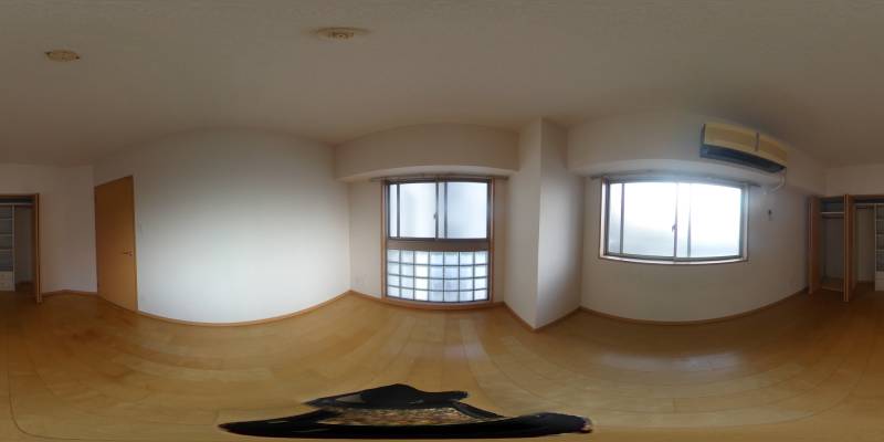 パノラマ画像洋室