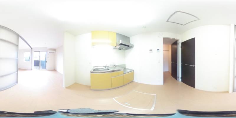 パノラマ画像リビング