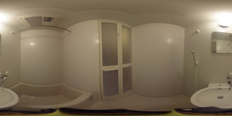 パノラマ画像バスルーム