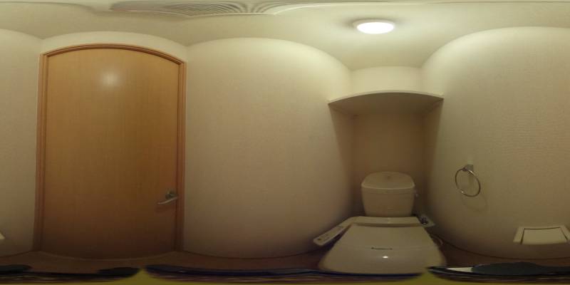 パノラマ画像トイレ