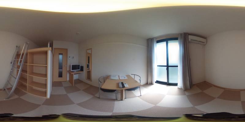 パノラマ画像洋室