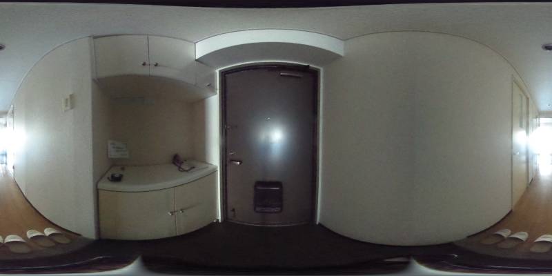 パノラマ画像玄関