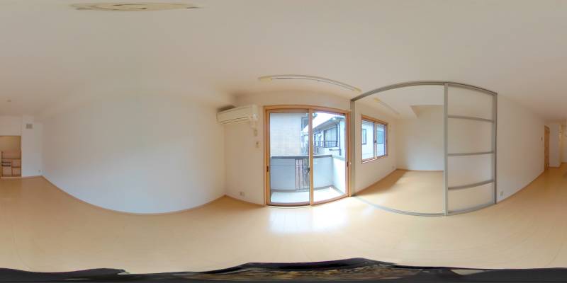 パノラマ画像リビング