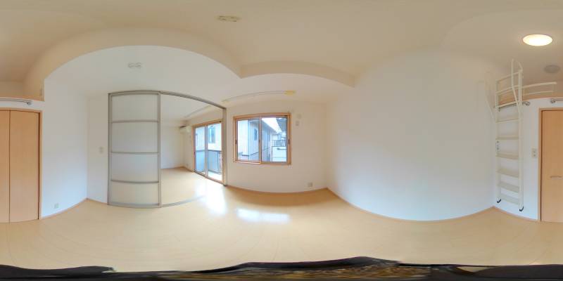 パノラマ画像洋室