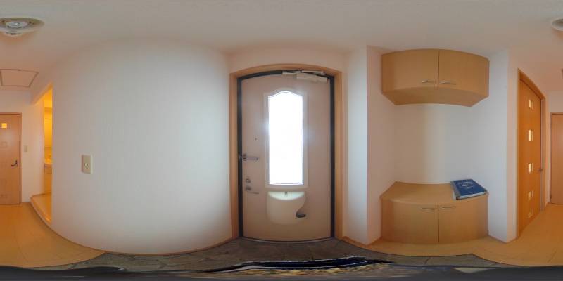 パノラマ画像玄関