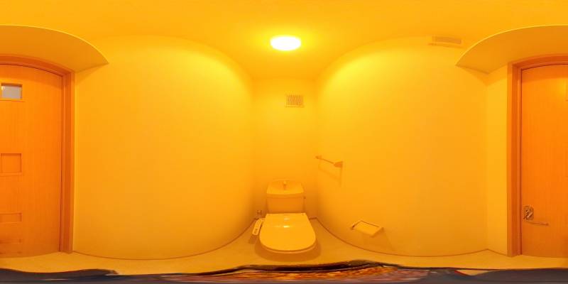 パノラマ画像トイレ