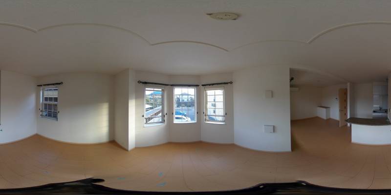 パノラマ画像リビング