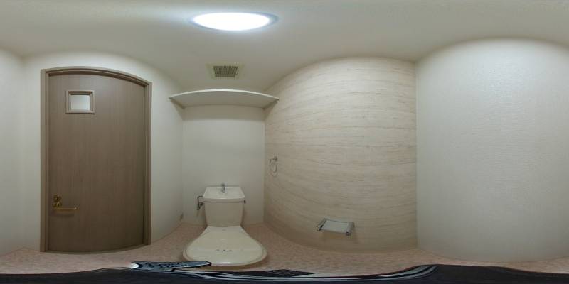 パノラマ画像トイレ