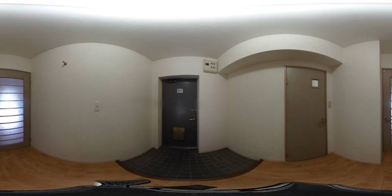 パノラマ画像玄関