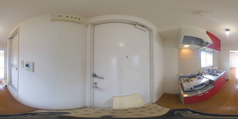 パノラマ画像玄関