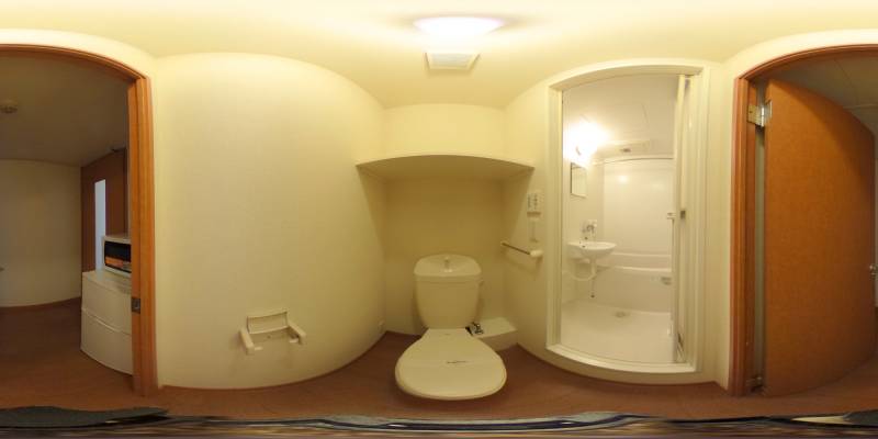 パノラマ画像トイレ
