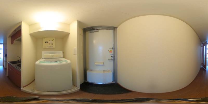 パノラマ画像玄関