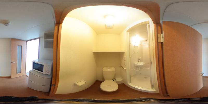 パノラマ画像トイレ