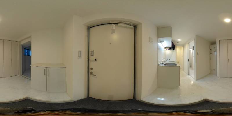 パノラマ画像玄関