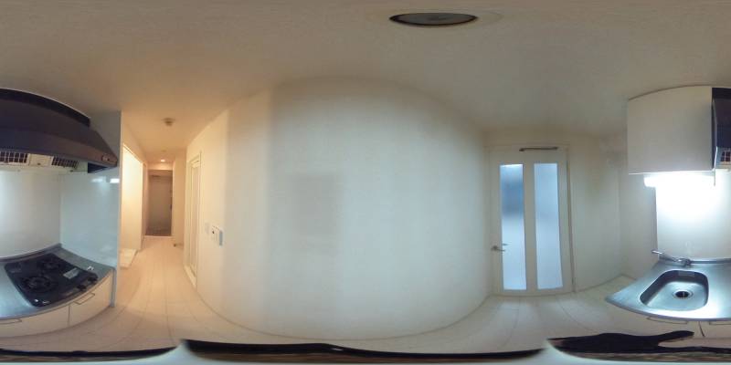 パノラマ画像キッチン