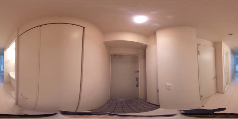 パノラマ画像玄関