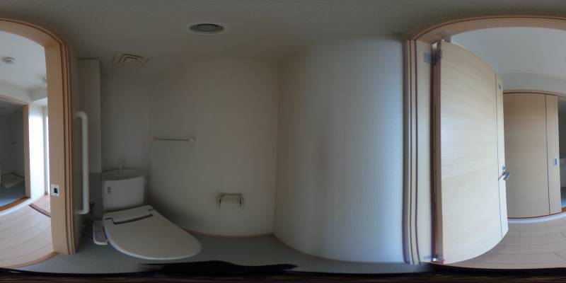 パノラマ画像トイレ