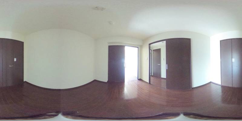 パノラマ画像洋室