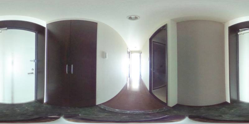 パノラマ画像玄関