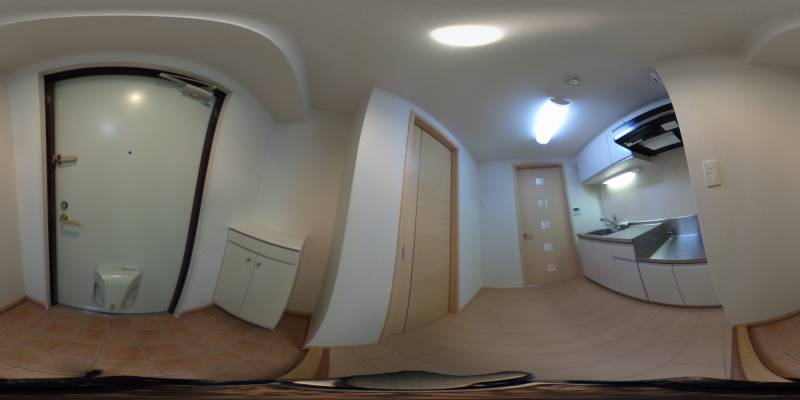 パノラマ画像玄関