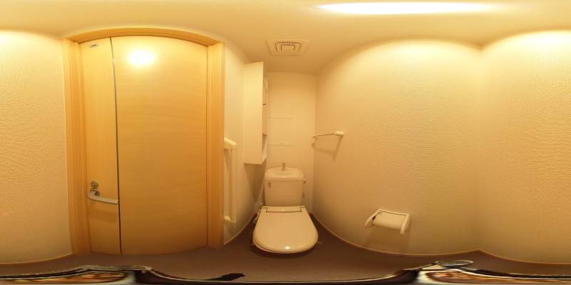 パノラマ画像トイレ