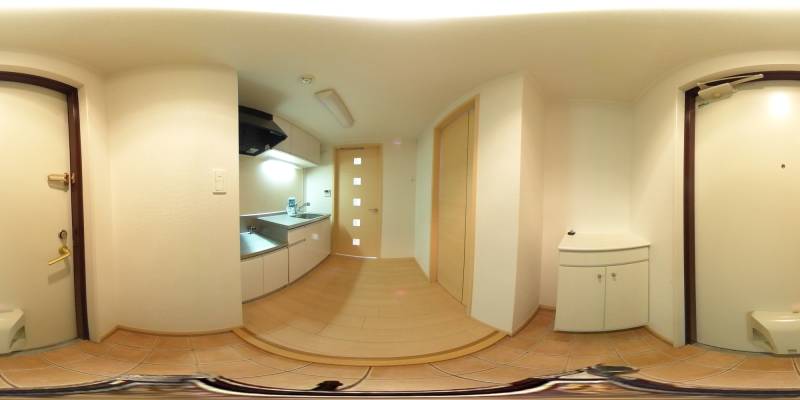 パノラマ画像玄関